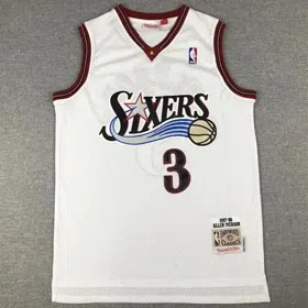 Mitchell & Ness NBA mesh breathable quick-drying sports basketball vest (40 styles)-2754  